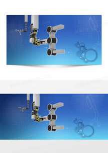 生物科技實驗室背景背景圖片素材免費下載 psd格式 熊貓辦公